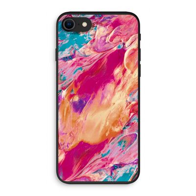 Pastel Echoes: iPhone 8 Biologisch afbreekbaar hoesje