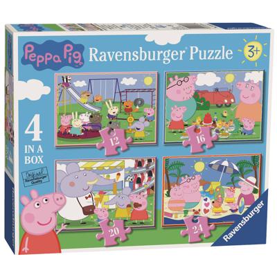 Ravensburger puzzel Peppa Pig - 12 + 16 + 20 +24 stukjes