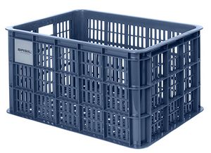 Basil fietskrat l - groot - 40 liter - blauw