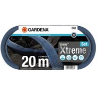 Gardena textielslang 18470 Liano™ Xtreme+ broes/slangstuk set 20m Gardena textielslang 18470 Liano™ Xtreme+ broes/slangstuk set 20m