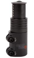 Ergotec stuurpen-adapter ahead level 6 met spacers 28,6ø 107mm mat zwart Ergotec stuurpen-adapter ahead level 6 met spacers 28,6ø 107mm mat zwart