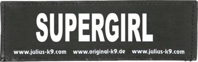 Julius-K9 label - Supergirl