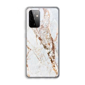 Goud marmer: Samsung Galaxy A72 Transparant Hoesje