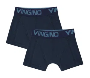 Vingino 2-Pack jongens boxershorts 72301 - Blauw