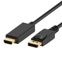 Kabel DisplayPort Ewent EW-140300-030-N-P HDMI Zwart Kabel DisplayPort Ewent EW-140300-030-N-P HDMI Zwart