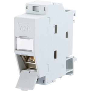 Metz Connect 1309107003-E Netwerkdoos DIN-rails CAT 6A Grijs-wit (RAL 7035)