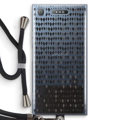 Crazy shapes: Sony Xperia XZ1 Transparant Hoesje met koord