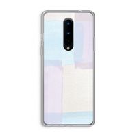 Square pastel: OnePlus 8 Transparant Hoesje