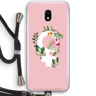 Venus: Samsung Galaxy J3 (2017) Transparant Hoesje met koord