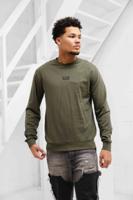 EA7 Emporio Armani 8NPM30 Sweater Heren Groen - Maat XS - Kleur: Zwart | Soccerfanshop