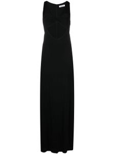 AMBUSH robe longue à découpes - Noir