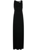 AMBUSH robe longue à découpes - Noir