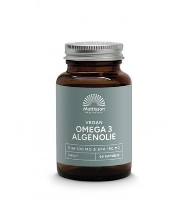 Vegan omega 3 algenolie EPA 150mg&DHA 100mg