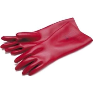 Cimco 140215 beschermende handschoen Isolerende handschoenen Rood Latex 1 stuk(s)