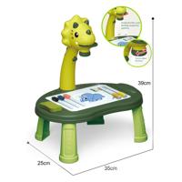 Teken Projectie Tafel Dino, 34dlg. Teken Projectie Tafel Dino, 34dlg.
