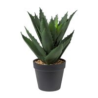 Aloe vera kunstplant - 28 cm - thumbnail