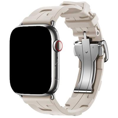 Apple Watch Sport Hermès Kilim Single Tour - Sterrenlicht - 44, 45, 46 & 49mm Apple Watch Sport Hermès Kilim Single Tour - Sterrenlicht - 44, 45, 46 & 49mm
