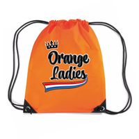 Oranje rugzak Orange Ladies Koningsdag - waterafstotend - 45 x 34 cm - thumbnail