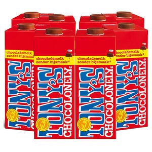 Tony's Chocolonely - Chocolademelk - 8x 1ltr