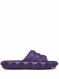 Valentino Garavani claquettes Roman Stud - Violet