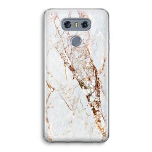 Goud marmer: LG G6 Transparant Hoesje