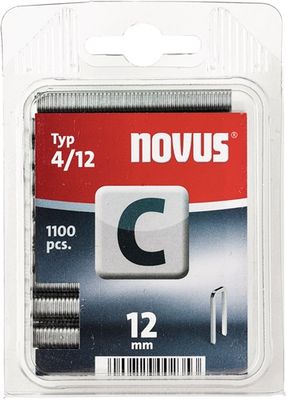 Novus Smalrug nieten C 4/12 | 1100 stuks - 042-0389 042-0389