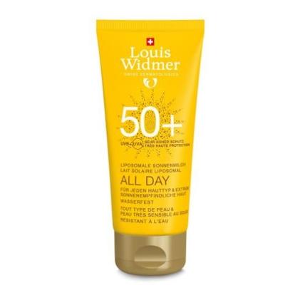 Louis Widmer Zonnebescherming All Day P Melk SPF50+ 100ml