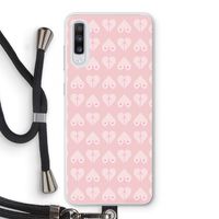 Ass 'n Titties: Samsung Galaxy A70 Transparant Hoesje met koord