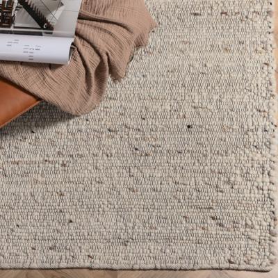 Nohr Vloerkleed 'Quintell' Wol, 160 x 230cm, kleur Beige