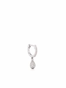 DE JAEGHER anneau en or blanc 18ct orné de diamants - Argent