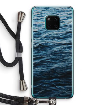 Oceaan: Huawei Mate 20 Pro Transparant Hoesje met koord