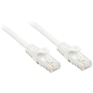 LINDY 48207 RJ45 Netwerkkabel, patchkabel CAT 6 U/UTP 10.00 m Wit 1 stuk(s)