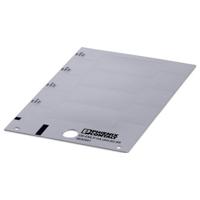 Phoenix Contact 0830991 US-EMLP-HA (60X30) SR Opschriftlabel Montagemethode: Plakken Aantal markeringen: 4 10 stuk(s)