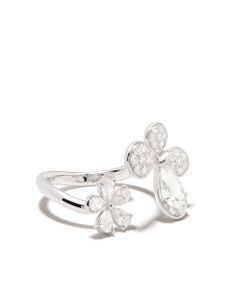 David Morris bague Pixie en or blanc 18ct et diamants - WHITE GOLD