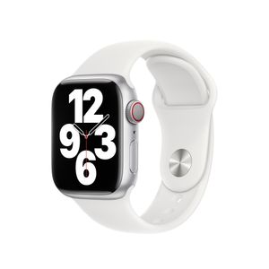 Apple MP6V3ZM/A slimme draagbare accessoire Band Wit Fluorelastomeer
