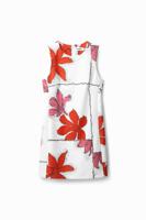 Bodycon mini-jurk bloemen - WHITE - XL