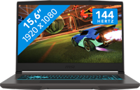 MSI Thin 15 B12UC-2049NL Intel® Core™ i7 i7-12650H Laptop 39,6 cm (15.6") Full HD 16 GB DDR4-SDRAM 512 GB SSD NVIDIA GeForce RTX 3050 Wi-Fi 6E (802.11ax) Windows 11 Home Zwart - thumbnail