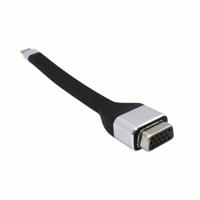 Adapter USB-C naar VGA i-Tec C31FLATVGA60HZ FHD Flexibel Zwart