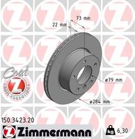 Remschijf Coat Z 150342320
