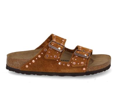 Birkenstock Arizona rivet narrow 1031731 mink Cognac maat 40