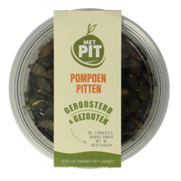 Met PIT Pompoenpitten geroosterd/gezouten 150 Gram