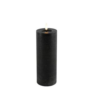 Stompkaars rustiek Lyon 7,5cm Zwart XL
