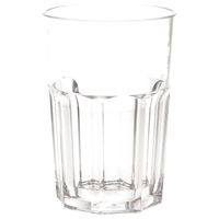 Onbreekbaar retro glas transparant kunststof 45 cl/450 ml - Longdrinkglazen - thumbnail