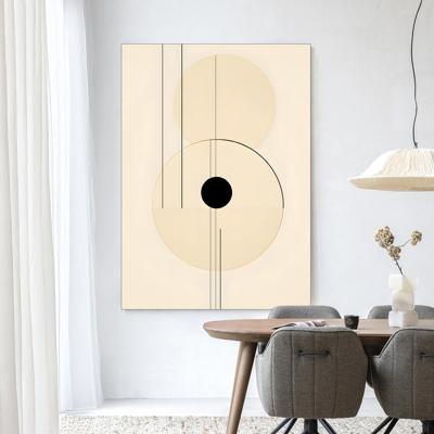 Urban Cotton Wandkleed 'Osaka' 80 x 110cm in Frame - black