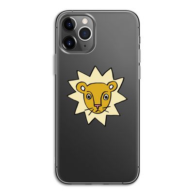 Kleine leeuw: iPhone 11 Pro Transparant Hoesje