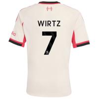 adidas Liverpool Wirtz 7 Uitshirt 2025-2026 Kids