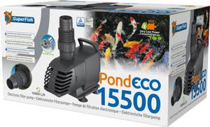 Superfish Pond Eco 15500-130w Vijverpomp - 15000 L/u en 6.5m Hoogte, Energiezuinig