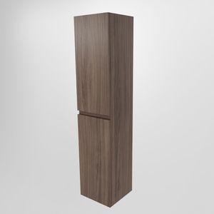 Kolomkast Mondiaz Aivy Hangend 160x35x35cm MDF 2 Deuren Softclose Greeploos Mocha