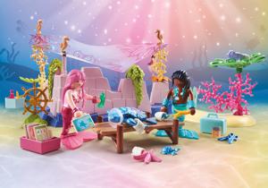 PLAYMOBIL Princess Magic - Zeemeermin dierenverzorging Constructiespeelgoed