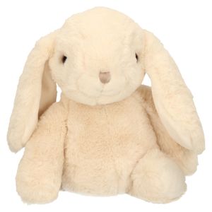 Bukowski pluche konijn knuffeldier - creme wit - staand - 25 cm - luxe knuffels   -